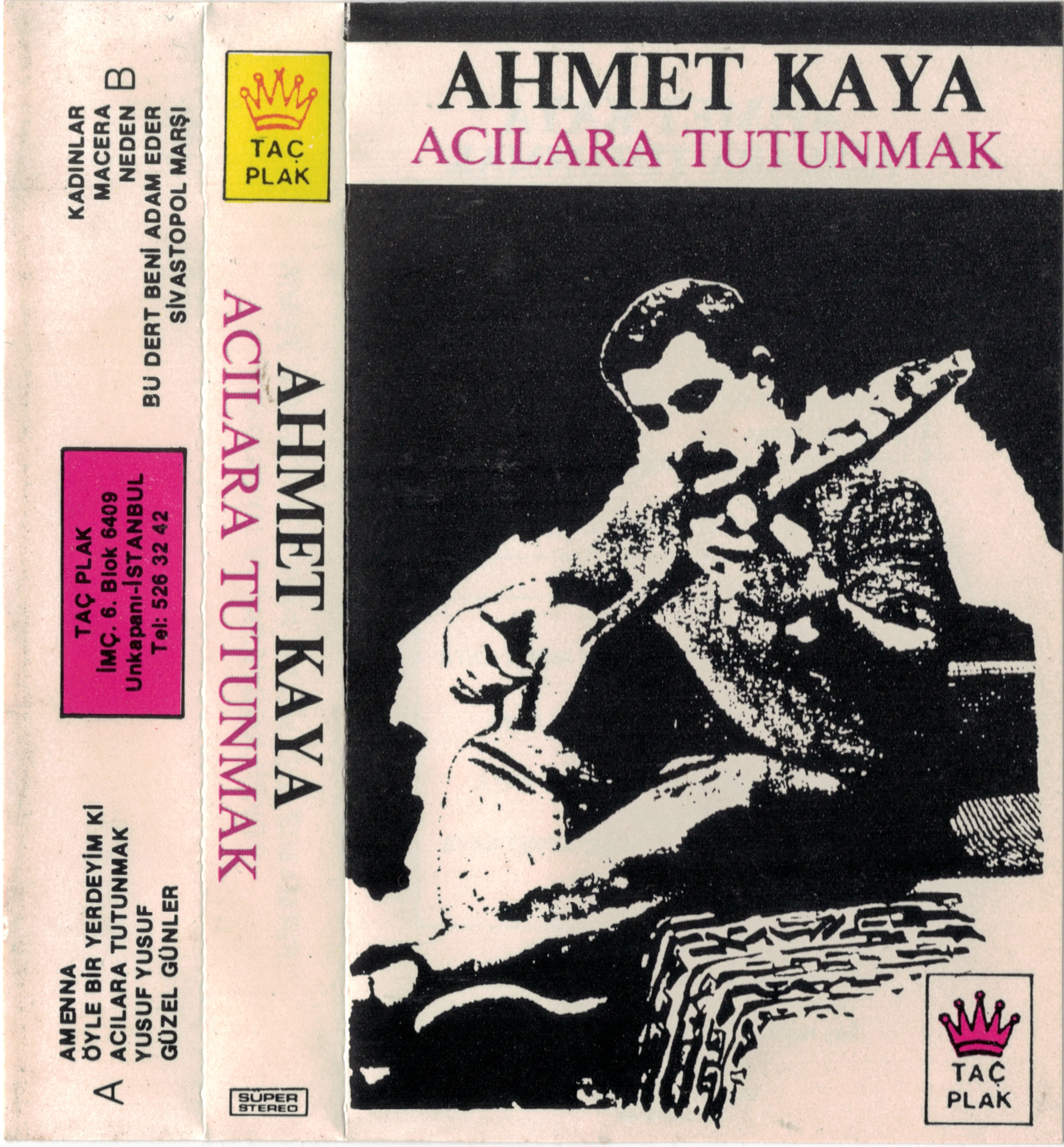 Copertina: Ahmet Kaya, Acılara Tutunmak